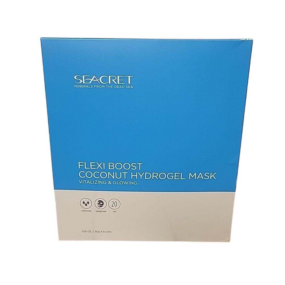 Seacret Flexi Boost Coconut Hydrogel Mask Minerals From Dead Sea